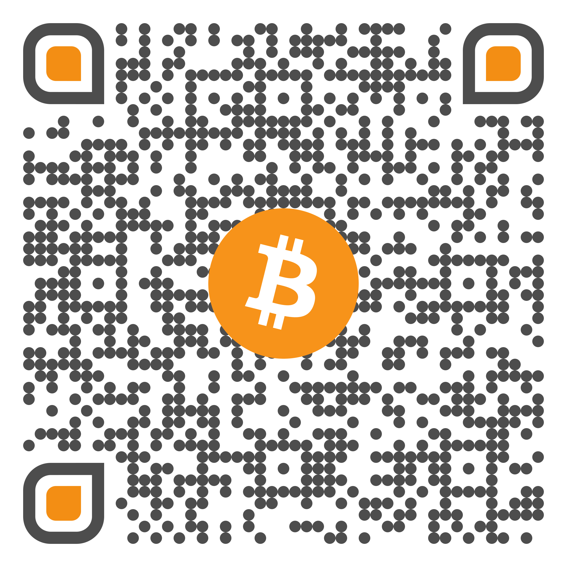 Bitcoin Donation QR Code